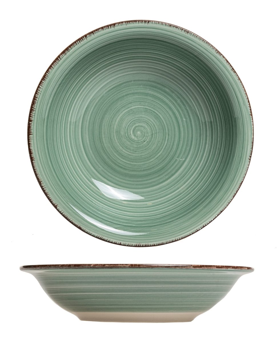 Cookinglife Diepe borden / Pastaborden Delice Groen ø 21 cm - 6 stuks - Afbeelding 7