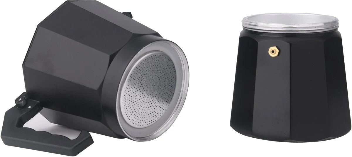 Cheffinger Koffie Percolator - Zwart - 12 Kopjes - Inductie - Afbeelding 3