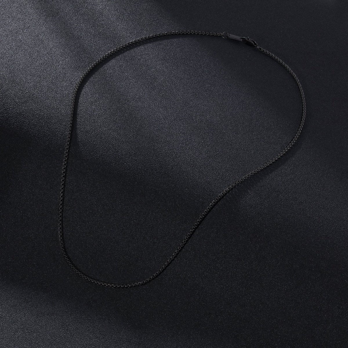 Anker Chain Ketting | Compleet RVS 60cm | Zwart - Afbeelding 5