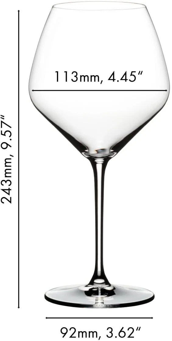 Riedel Rode Wijnglazen Extreme - Pinot Noir - 770 ml - 3 + 1 Gratis - Afbeelding 4
