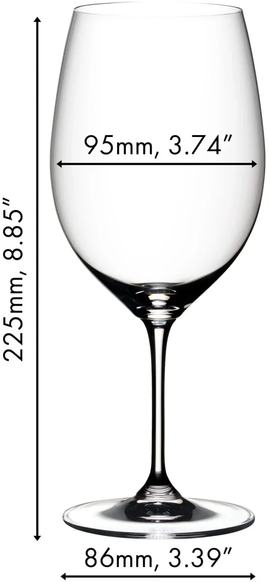 Riedel Rode Wijnglazen Vinum - Cabernet / Merlot - 650 ml - 2 stuks - Afbeelding 7