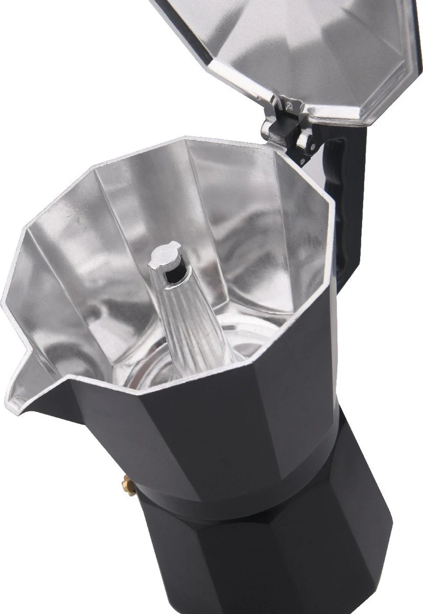 Cheffinger Koffie Percolator - Zwart - 12 Kopjes - Inductie - Afbeelding 4