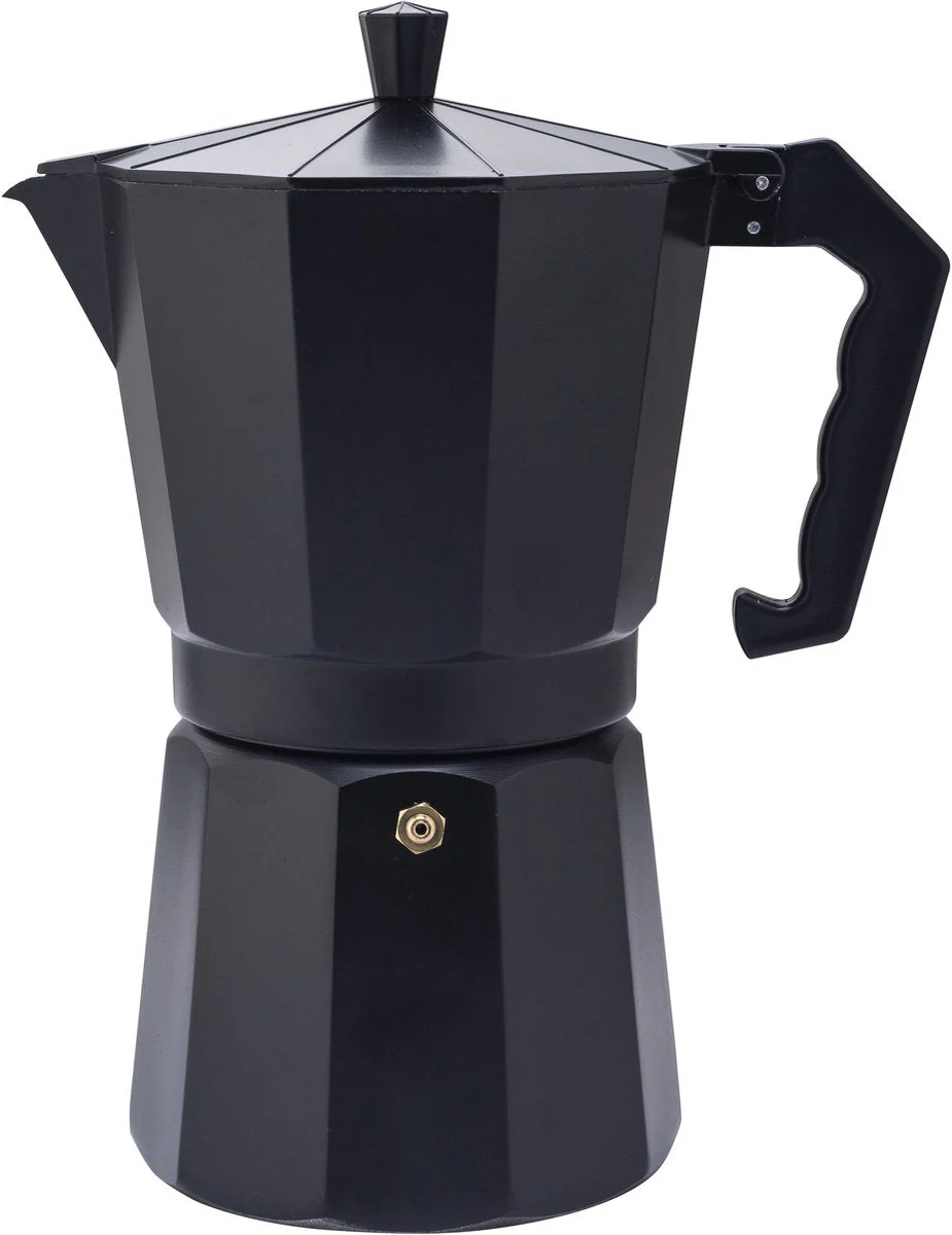 Cheffinger Koffie Percolator - Zwart - 12 Kopjes - Inductie