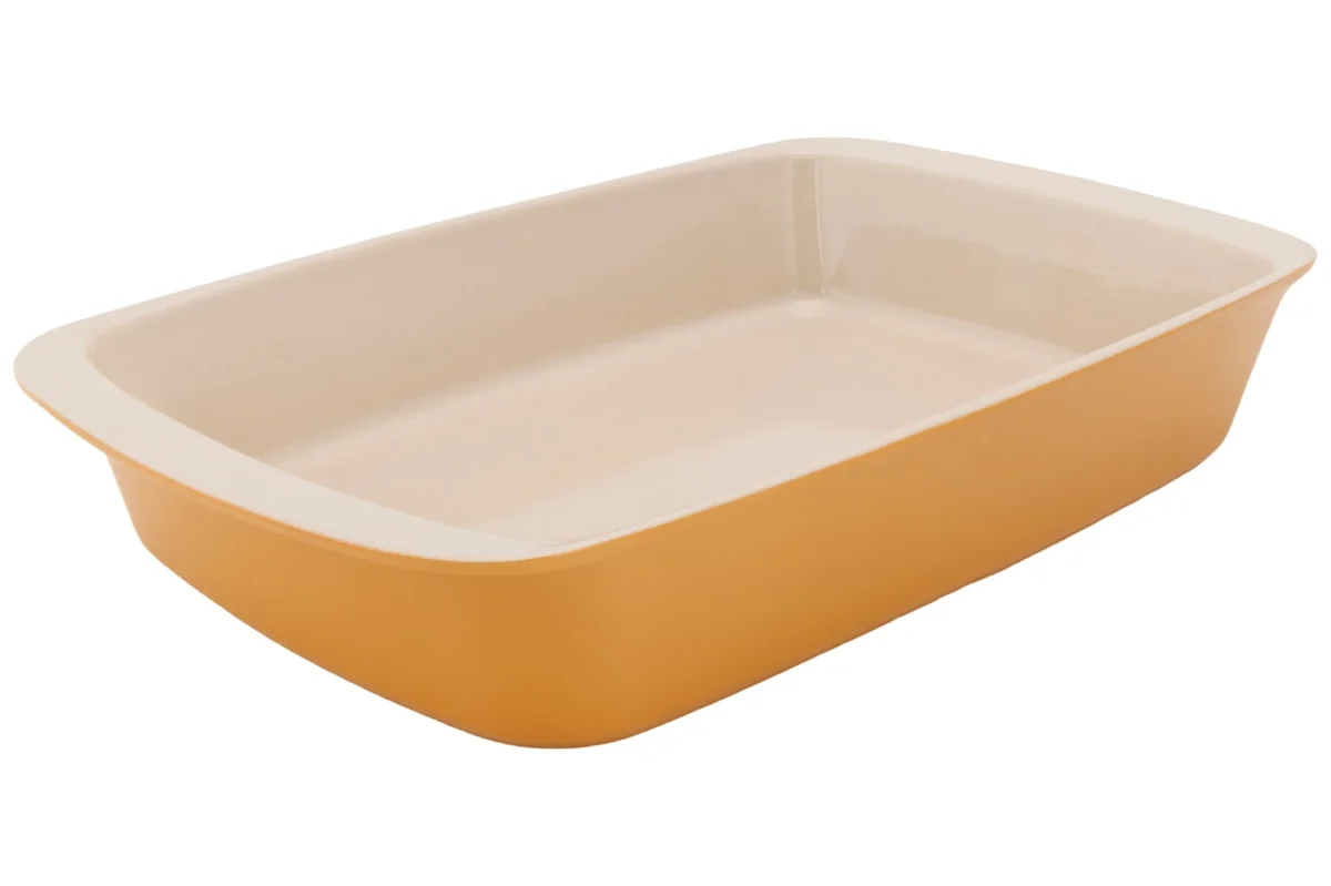 Cosy & Trendy Ovenschaal Aardewerk Fontestic Amber Gold - 34 x 21 x 5.5 cm / 2.3 Liter - Afbeelding 2