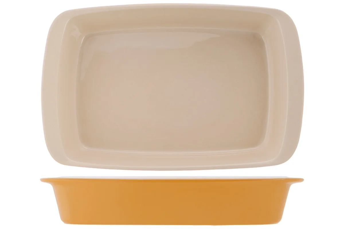 Cosy & Trendy Ovenschaal Aardewerk Fontestic Amber Gold - 34 x 21 x 5.5 cm / 2.3 Liter - Afbeelding 6