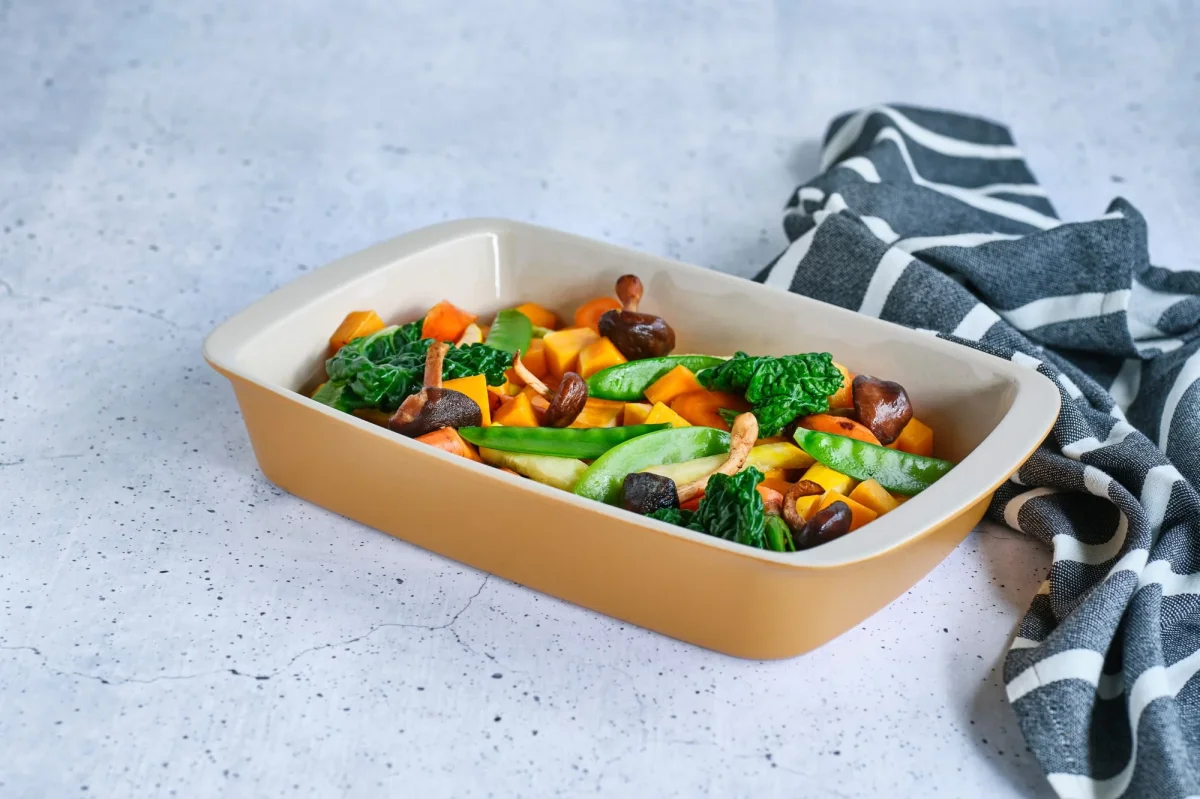 Cosy & Trendy Ovenschaal Aardewerk Fontestic Amber Gold - 34 x 21 x 5.5 cm / 2.3 Liter - Afbeelding 3