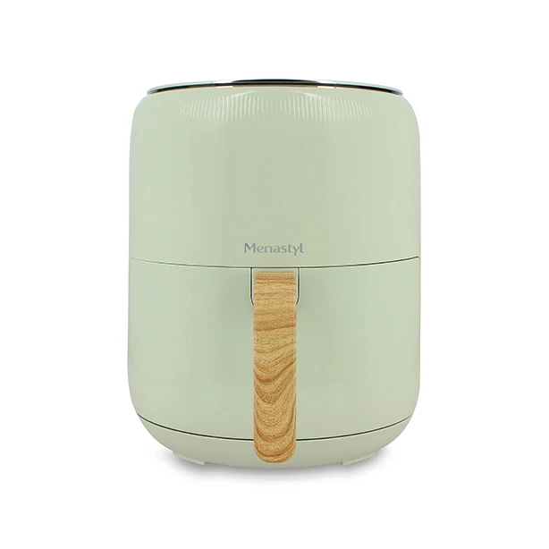 Menastyl airfryer 4,5 l met handgreep in houtlook - verschillende kleuren - Afbeelding 6