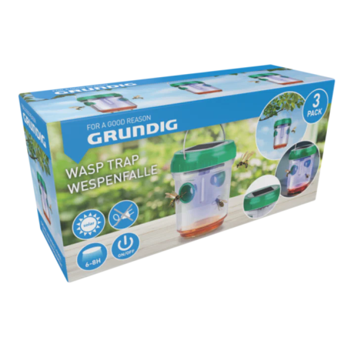 Wespenval met solar lamp - set van 3 - Grundig - Afbeelding 6