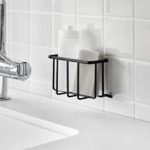 Yamazaki - Tower - zelfklevend multi-opbergrekje ideaal in de camper of caravan keuken of badkamer