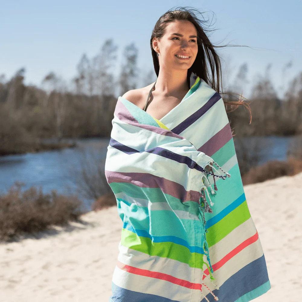 Hamamdoek 90 x 170 cm in 4 uitvoeringen - Remember - Afbeelding 8