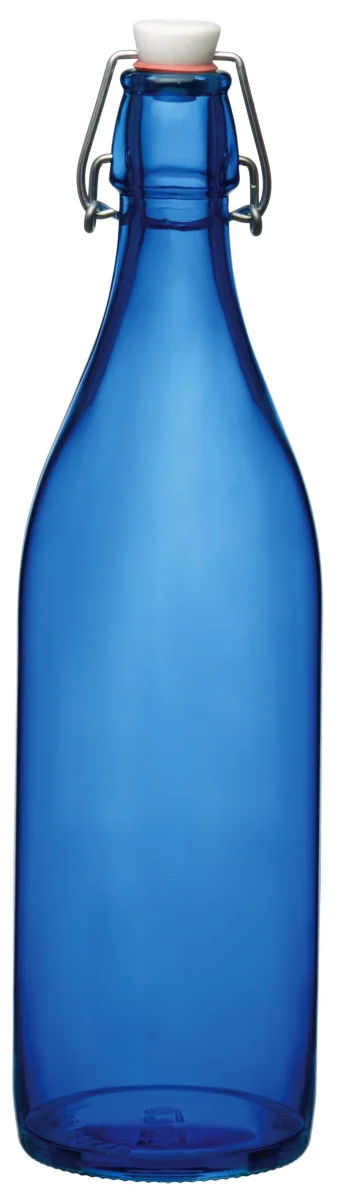 Bormioli Rocco Beugelfles / Weckfles Giara - Donkerblauw - 1 liter - Afbeelding 2