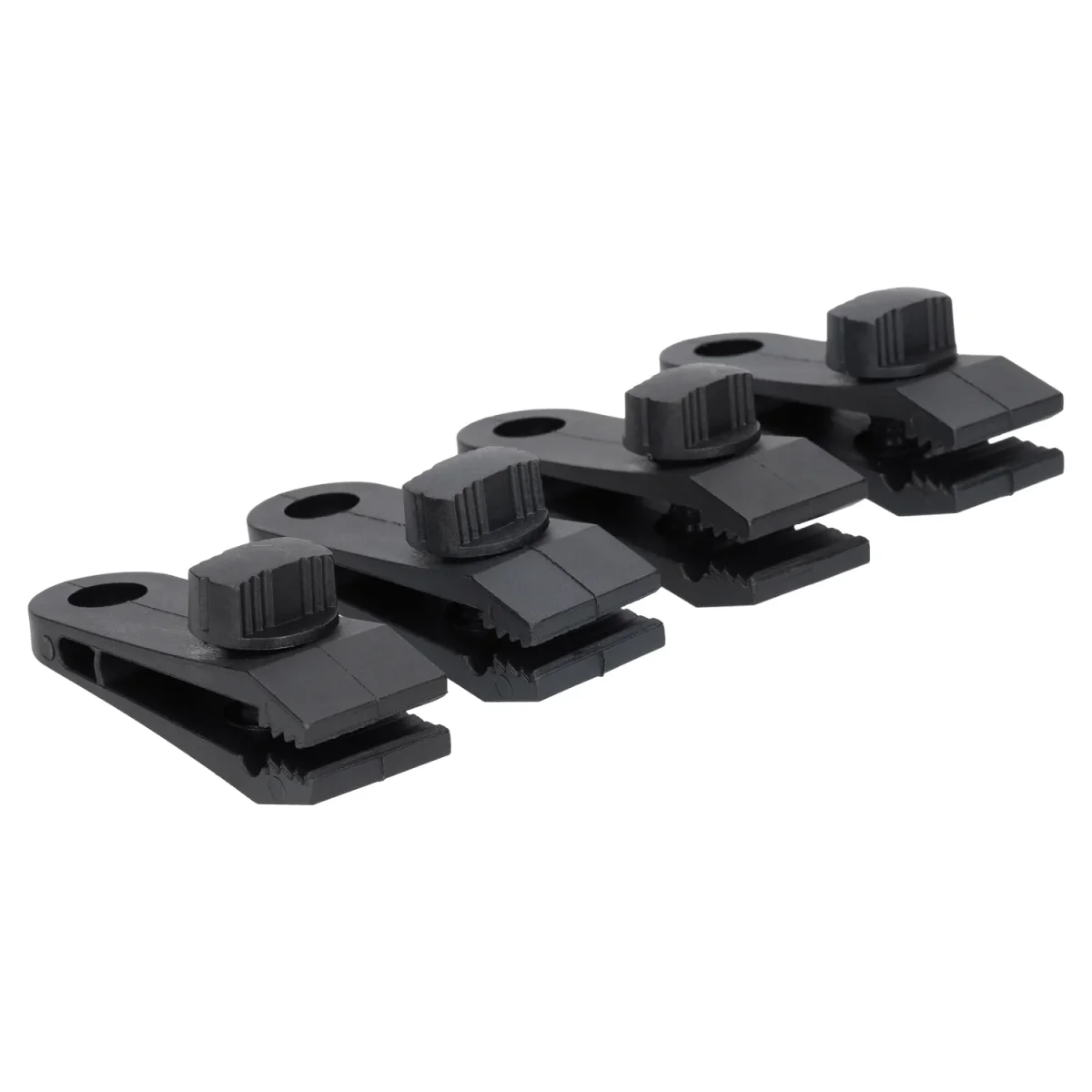 Set van 4 klemmen voor bevestigen grondzeil of mat MultiClamp - Haba - Afbeelding 3