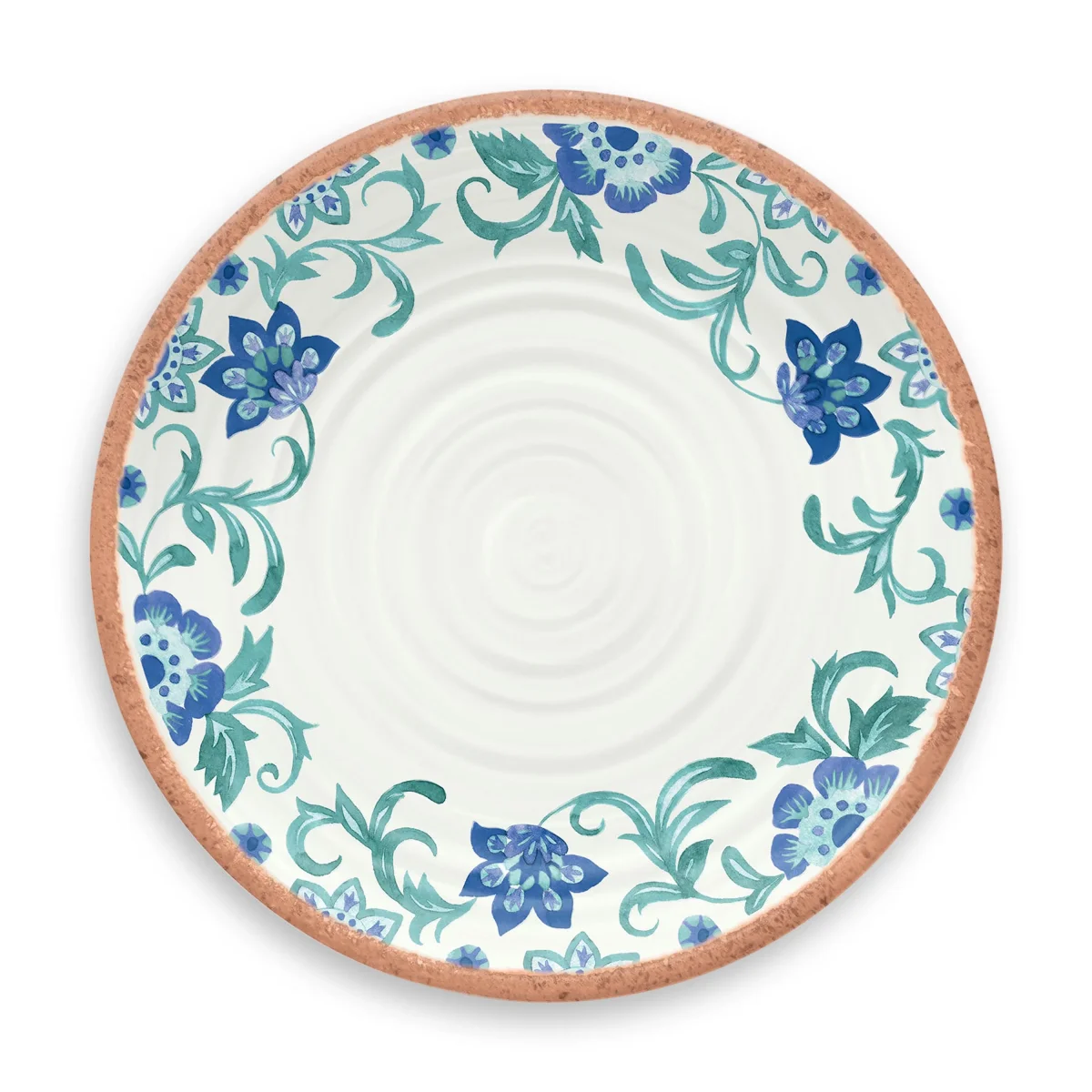 Duurzaam stijlvol servies met zuiderse print uit melamine Rio Turquoise Floral - Afbeelding 4