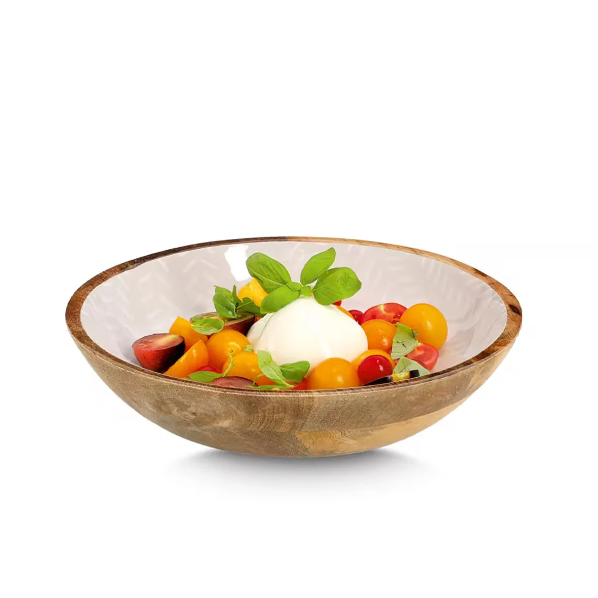 Duurzaam en kwaliteitsvol servies in mango hout look - warm en stijlvol - Zeller - Afbeelding 5